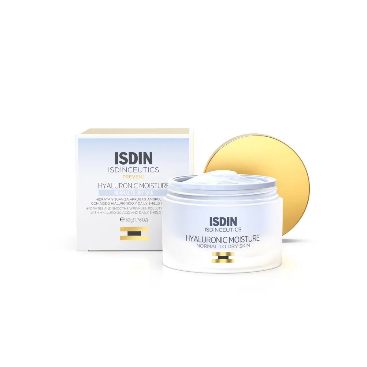 ISDIN NÄOKREEM HÜALUROONHAPPEGA NORMAALSELE JA KUIVALE NAHALE 50G - Tootepilt 1