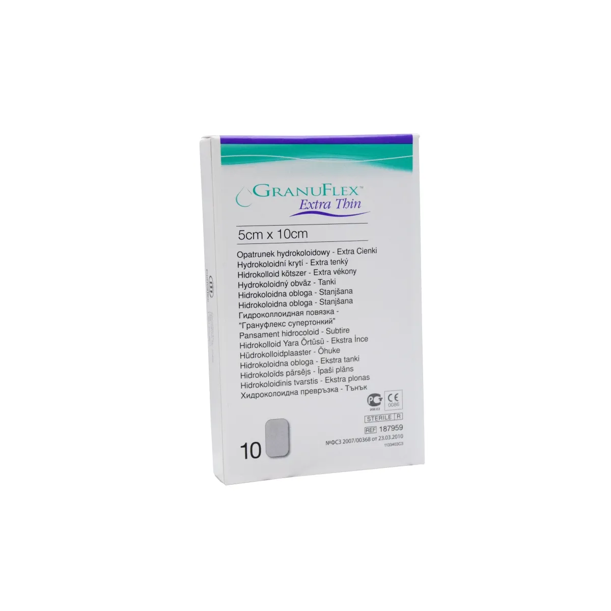 GRANUFLEX EXTRA THIN PLAASTER 5X10CM N10 - Tootepilt