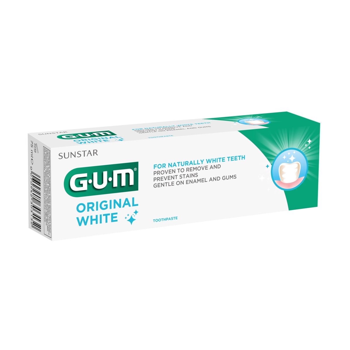 GUM HAMBAPASTA ORIGINAL WHITE 75ML - Tootepilt