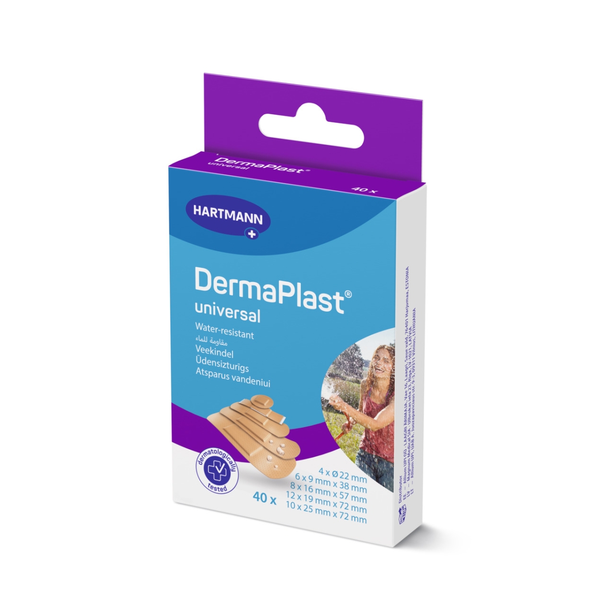 DERMAPLAST PLAASTRID UNIVERSAL N40 (5 SUURUST) - Tootepilt