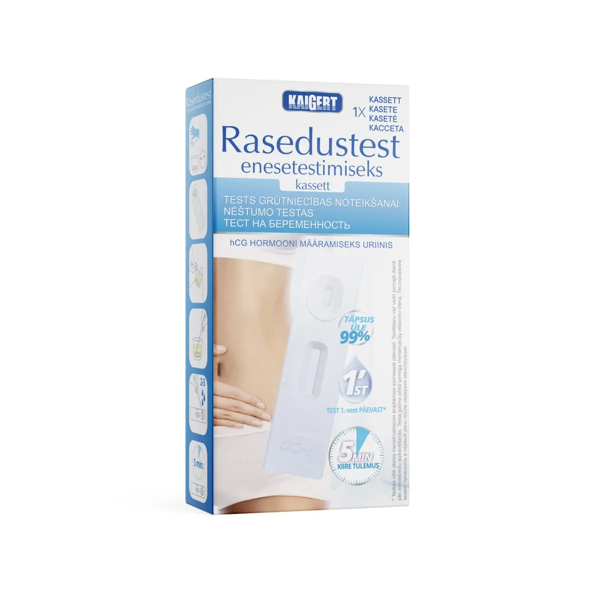 RASEDUSTEST KAIGERT (KASSETT) - Tootepilt