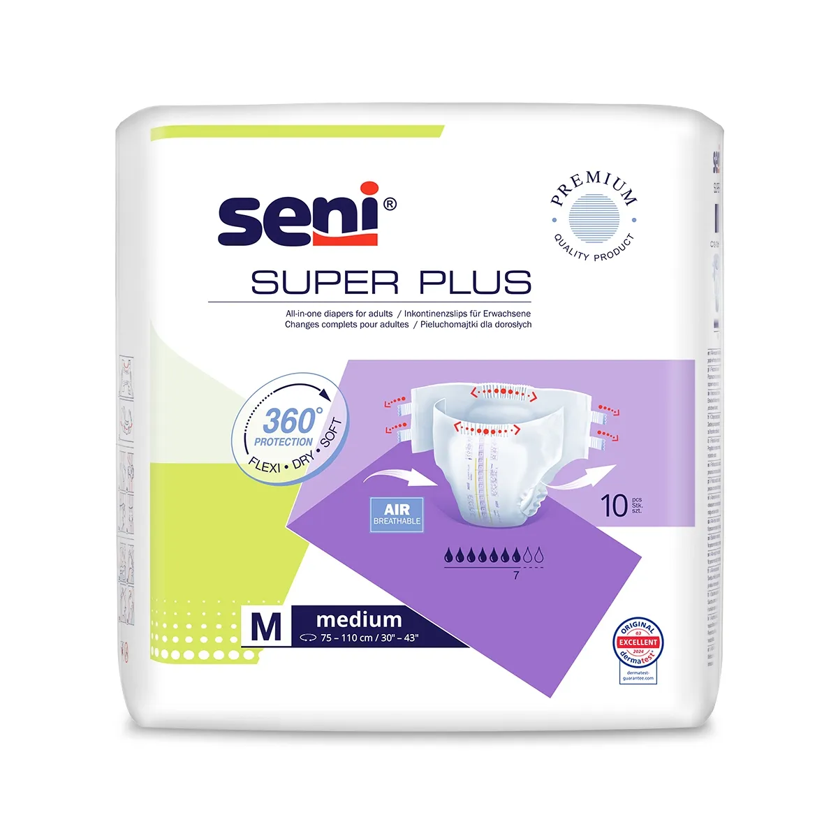 SENI SUPER PLUS PÜKSMÄHKMED M 2900ML N10 - Tootepilt