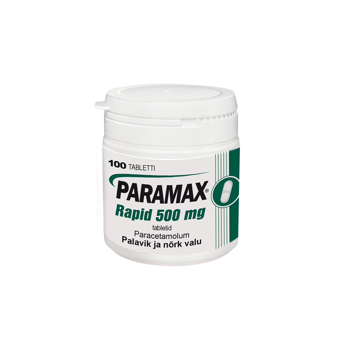 PARAMAX RAPID TBL 500MG N100 (PURGIS) - Tootepilt 1