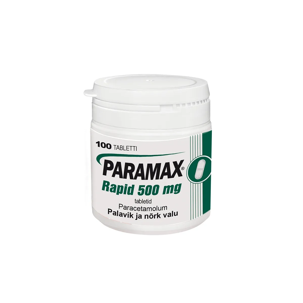 PARAMAX RAPID TBL 500MG N100 (PURGIS) - Tootepilt 1