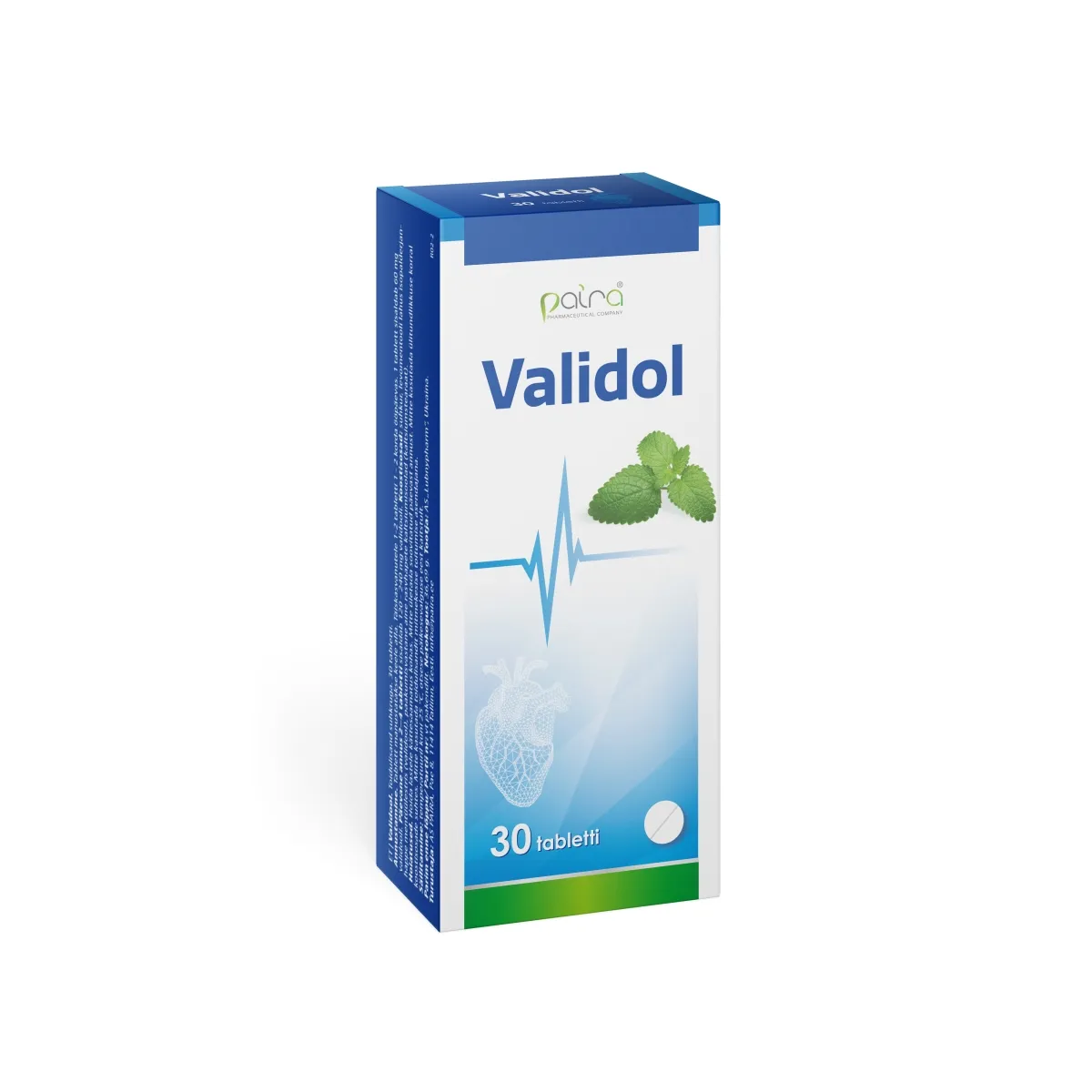 VALIDOOL SUHKRUGA 60MG N30 - Tootepilt