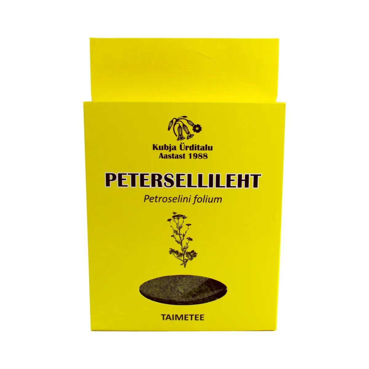 KUBJA PETERSELLILEHED (PETROSELINI FOLIA) 15G (KARP) - Tootepilt