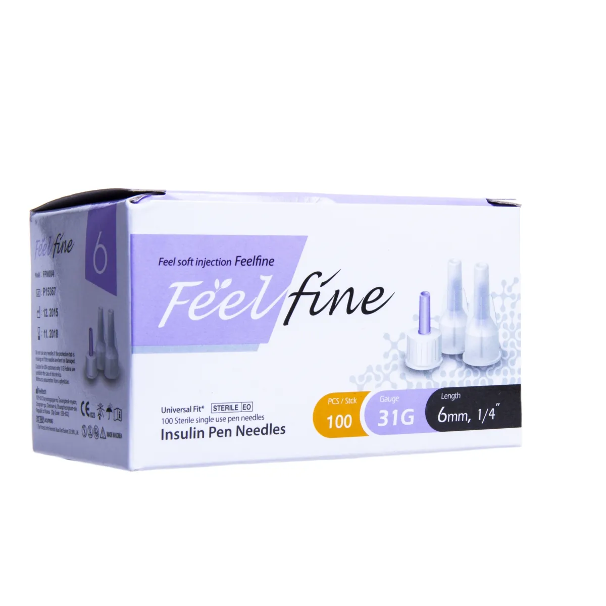 INSULIININÕELAD SMS FEELFINE 31G 6MM N100 - Tootepilt
