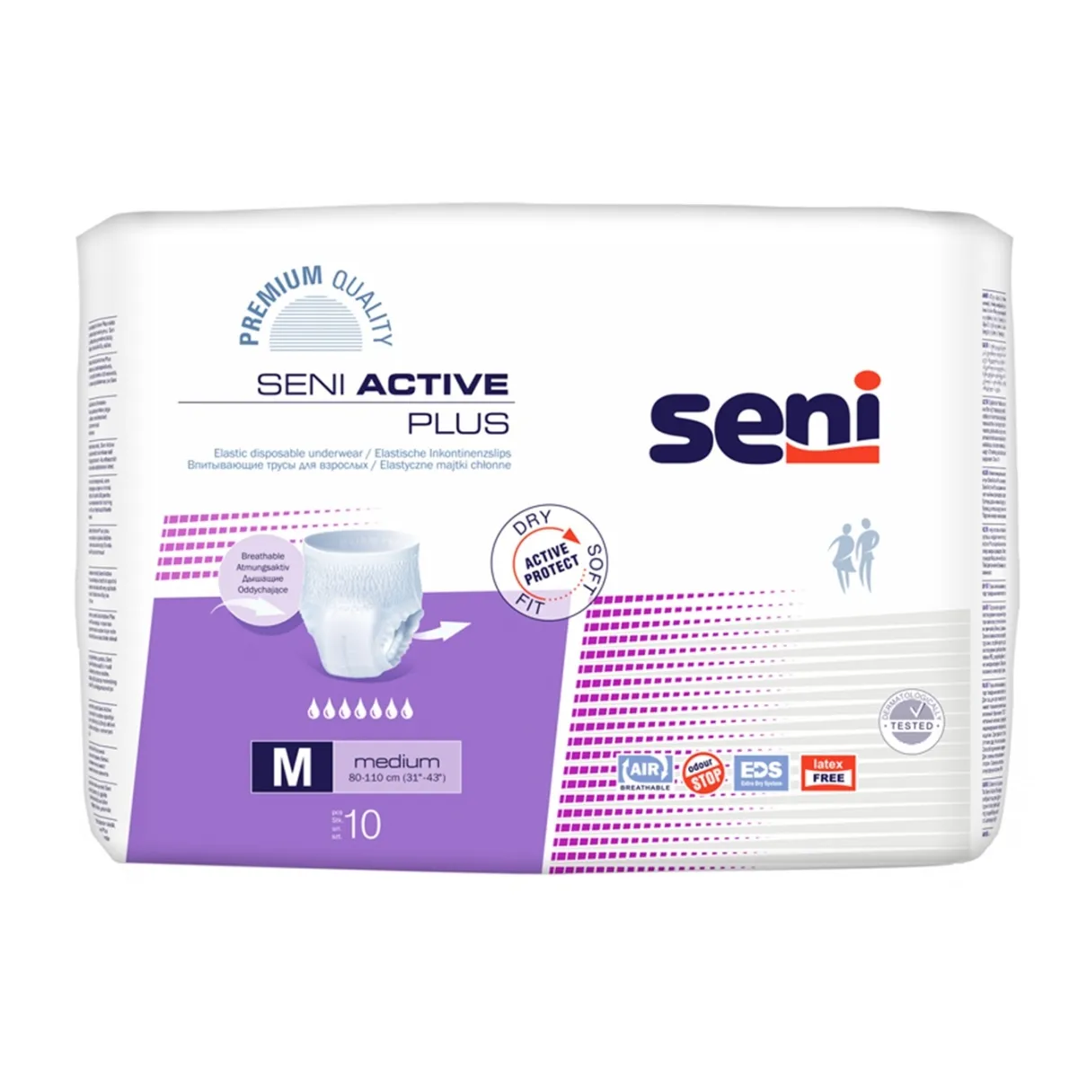 SENI ACTIVE PLUS IMAVAD PÜKSID M 2000ML N10 - Tootepilt