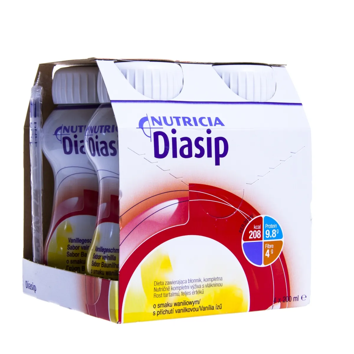 DIASIP VANILJEMAITSELINE 200ML N4 - Tootepilt