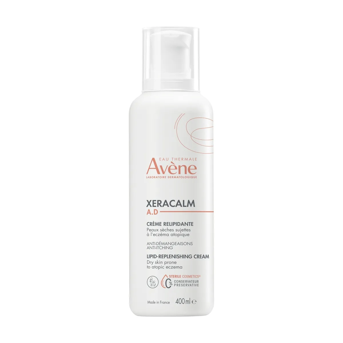 AVENE XERACALM A.D KEHAKREEM LIPIIDE TAASTAV 400ML - Tootepilt