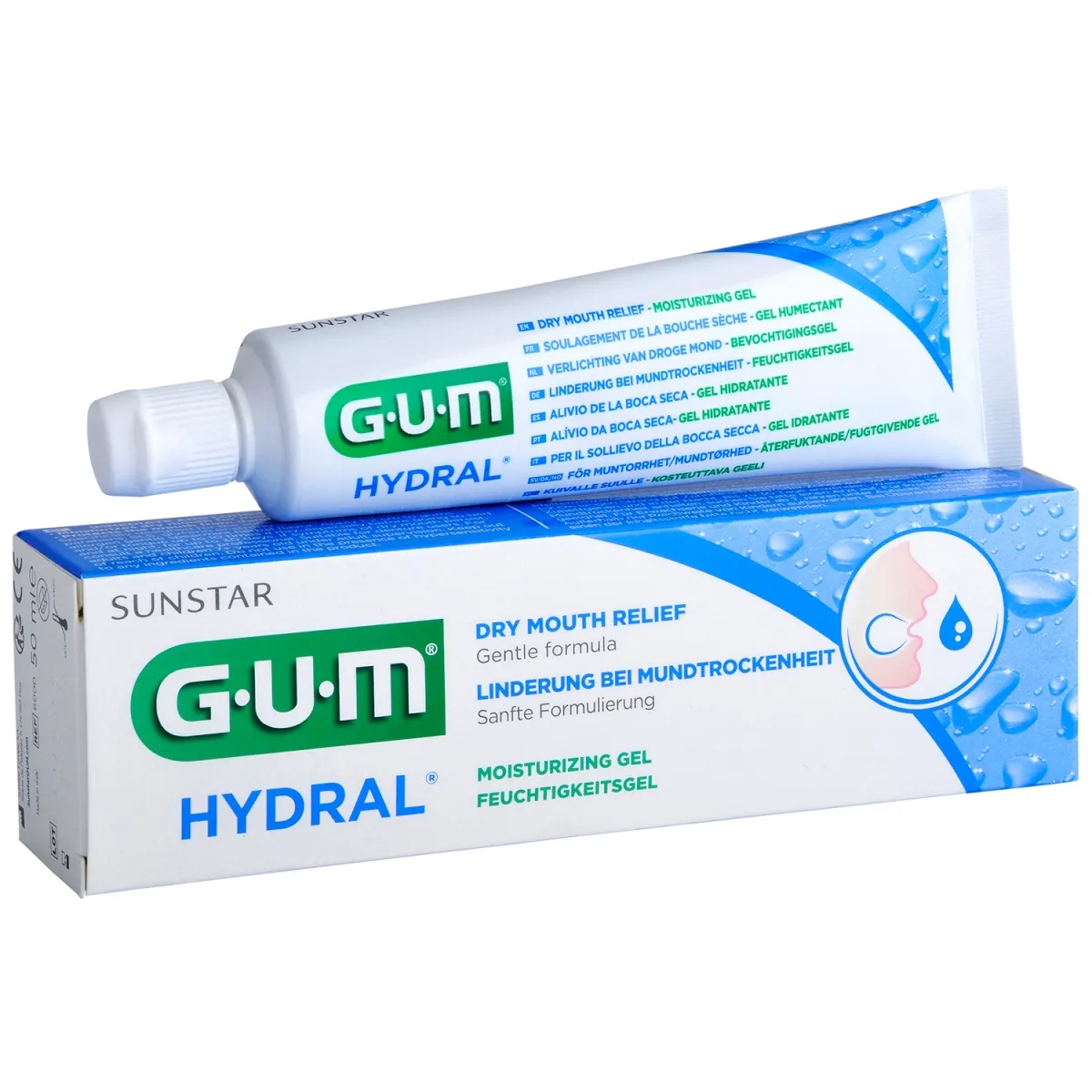 GUM HYDRAL GEEL SUUKUIVUSE LEEVENDAMISEKS 50ML - Tootepilt
