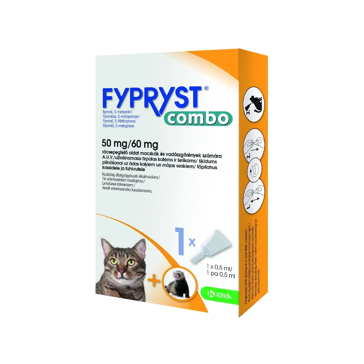 FYPRYST COMBO TÄPILAHUS 50+60MG/0,5ML N1 (KASS) - Tootepilt