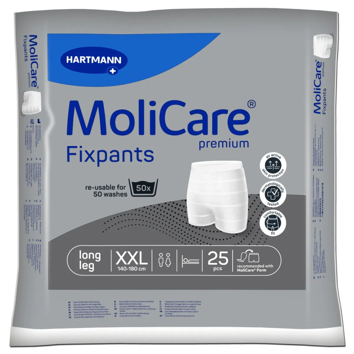 MOLICARE FIXPANTS FIKSEERIVAD PÜKSID XXL N25 - Tootepilt