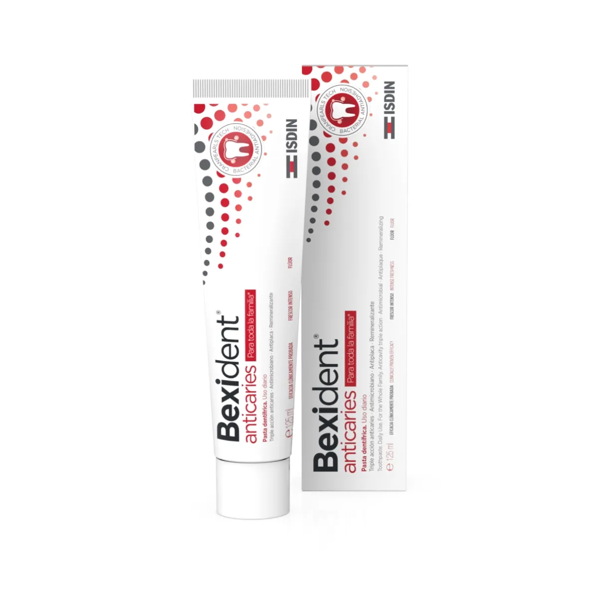 ISDIN BEXIDENT HAMBAPASTA ANTICARIES 125ML - Tootepilt