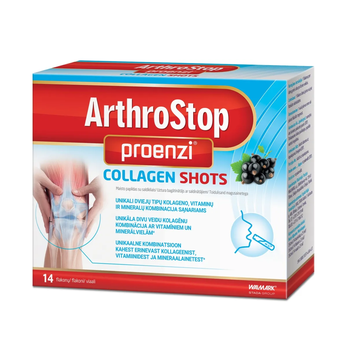 PROENZI ARTHROSTOP COLLAGEN SHOTS 25ML N14 - Tootepilt 1