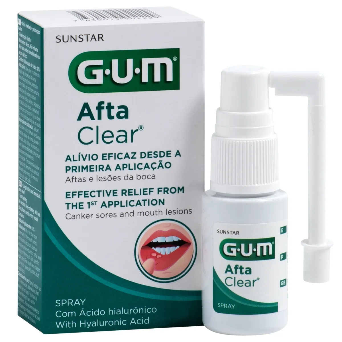 GUM AFTACLEAR SUUÕÕNE HAAVANDITE SPRAY 15ML - Tootepilt
