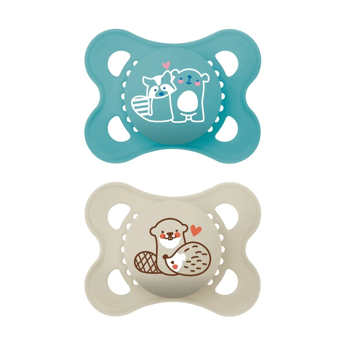 MAM ORIGINAL RÕNGASLUTT SILIK. ST.KARBIS 0-6K SININE N2 - Tootepilt