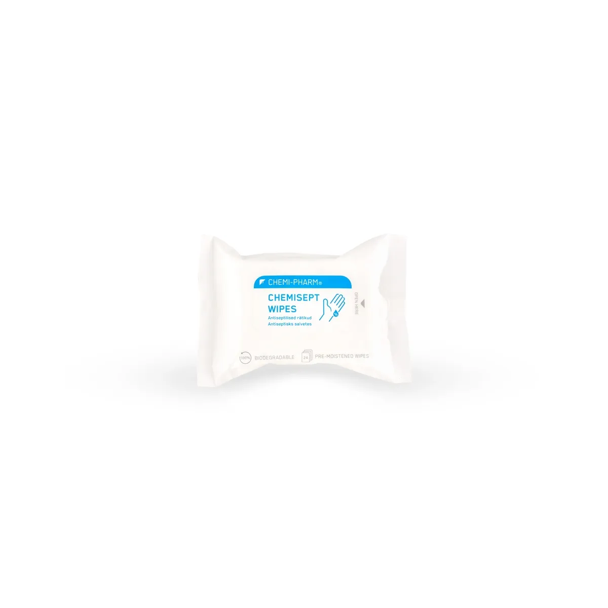 CHEMIPHARM CHEMISEPT WIPES SALVRÄTIKUD KÄTELE N24 - Tootepilt