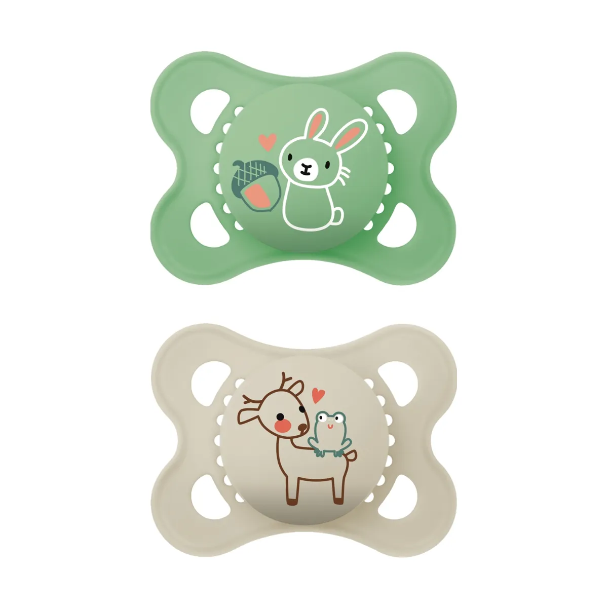 MAM ORIGINAL RÕNGASLUTT SILIK. ST.KARBIS 0-6K NEUTRAL N2 - Tootepilt