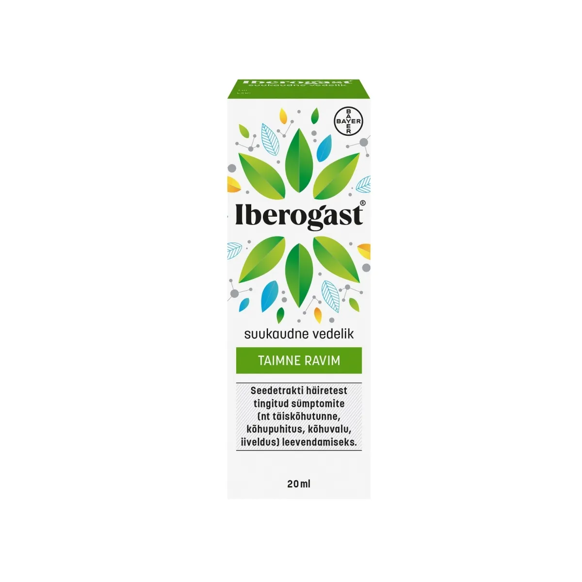 IBEROGAST SUUKAUDNE VEDELIK 20ML - Tootepilt
