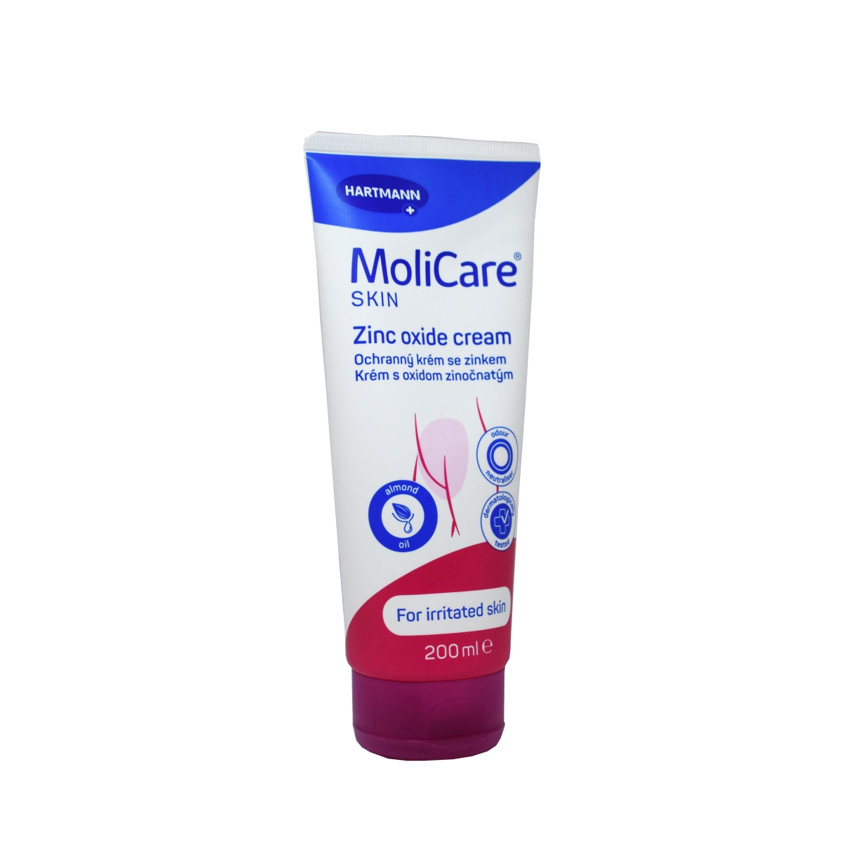 MOLICARE SKIN KAITSEKREEM TSINKOKSIIDIGA 200ML - Tootepilt