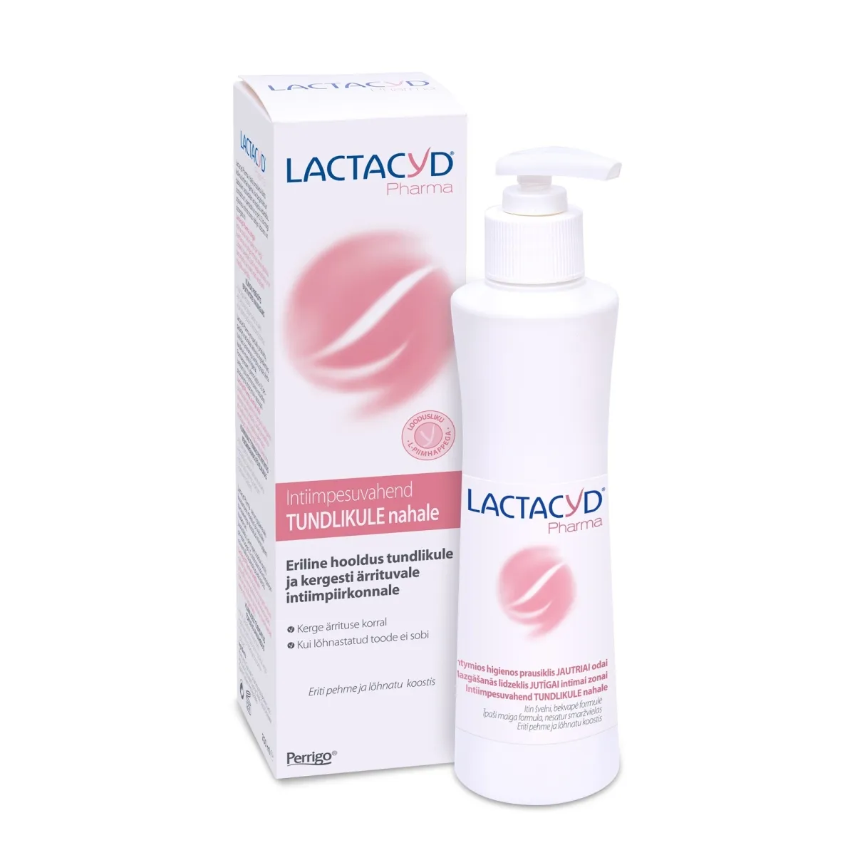 LACTACYD PHARMA INTIIMPESUVAHEND TUNDLIKULE NAHALE 250ML - Tootepilt