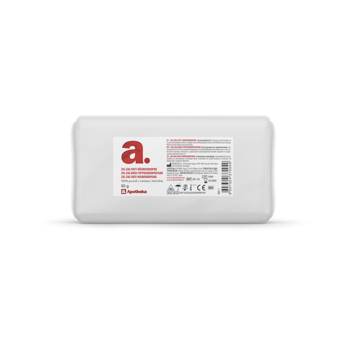 A. VATT (MITTESTERIILNE, SIKSAK) 50G - Tootepilt 1