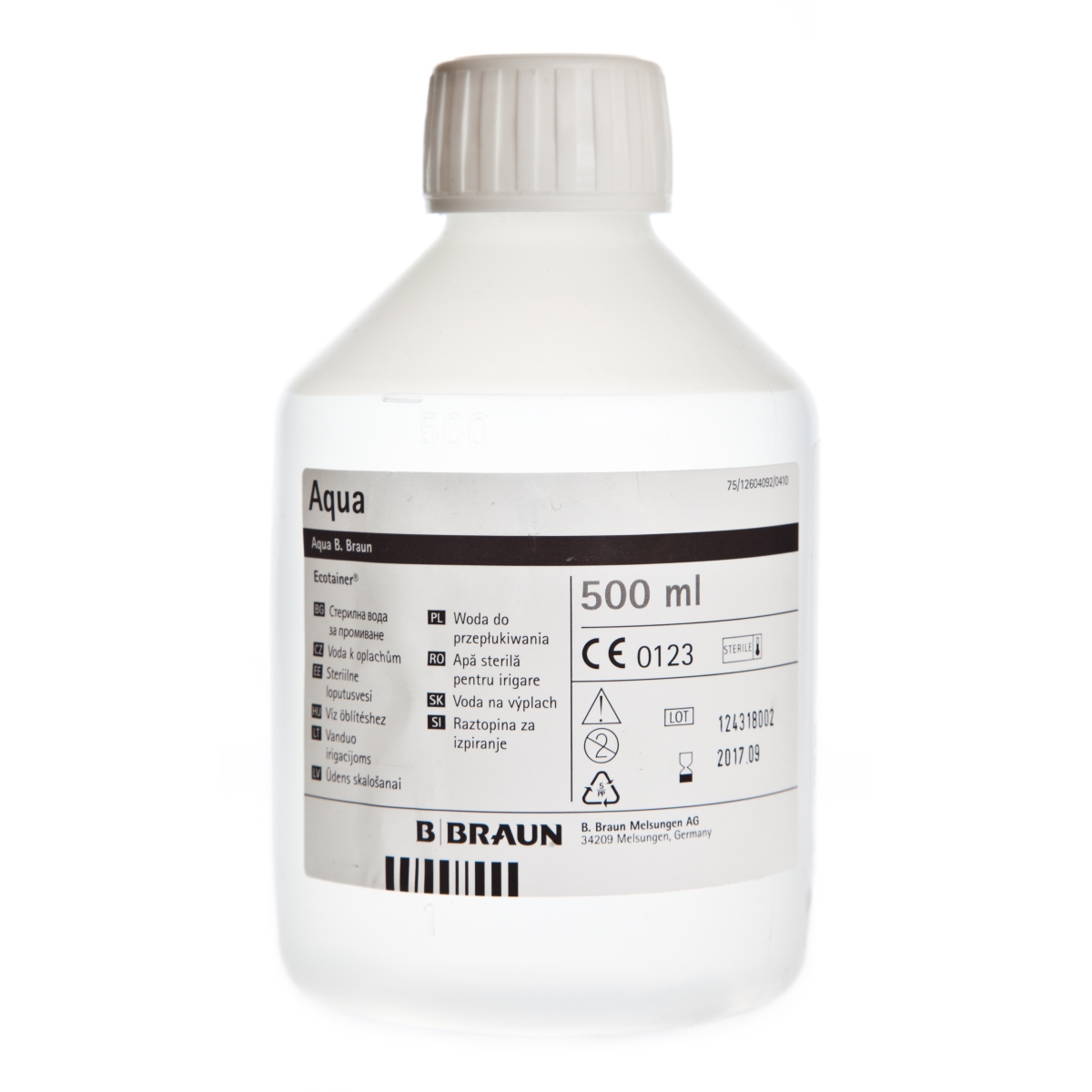 AQUA B. BRAUN (LOPUTUSLAHUS) 500ML - Tootepilt