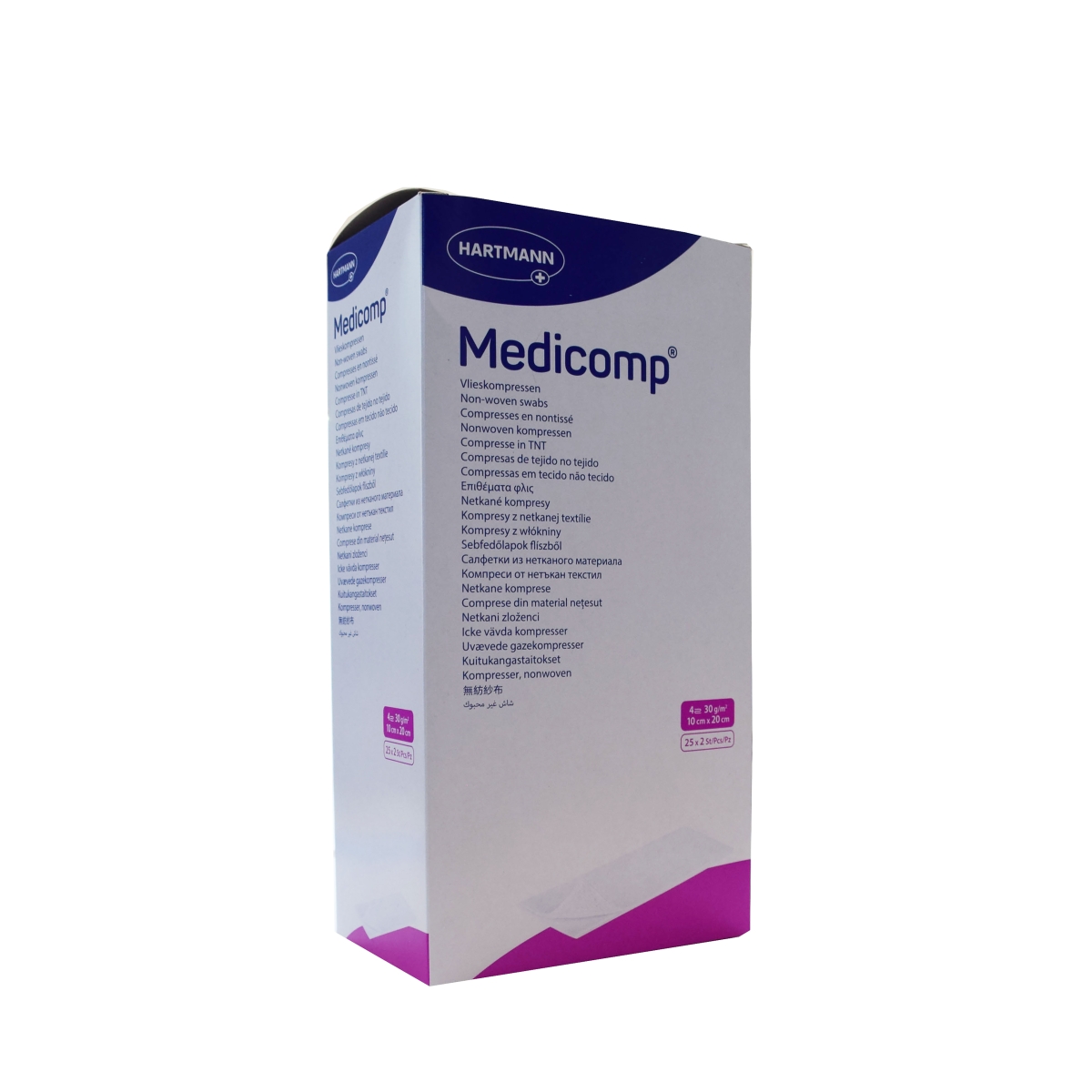 MEDICOMP TAMPOONID STER 10X20CM N25X2 - Tootepilt