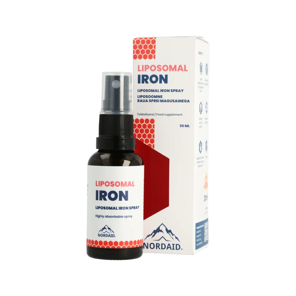 NORDAID RAUD LIPOSOOMNE SPREI 30ML - Tootepilt