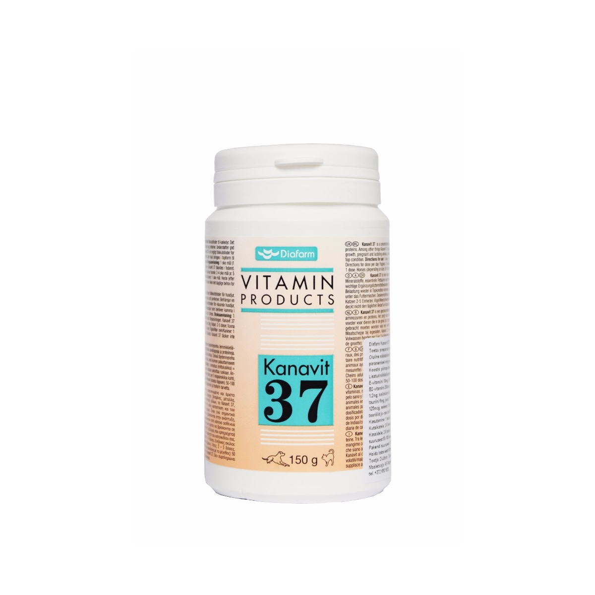 Diafarm Kanavit 37 toidulisand lemmikloomadele 150 g - Tootepilt