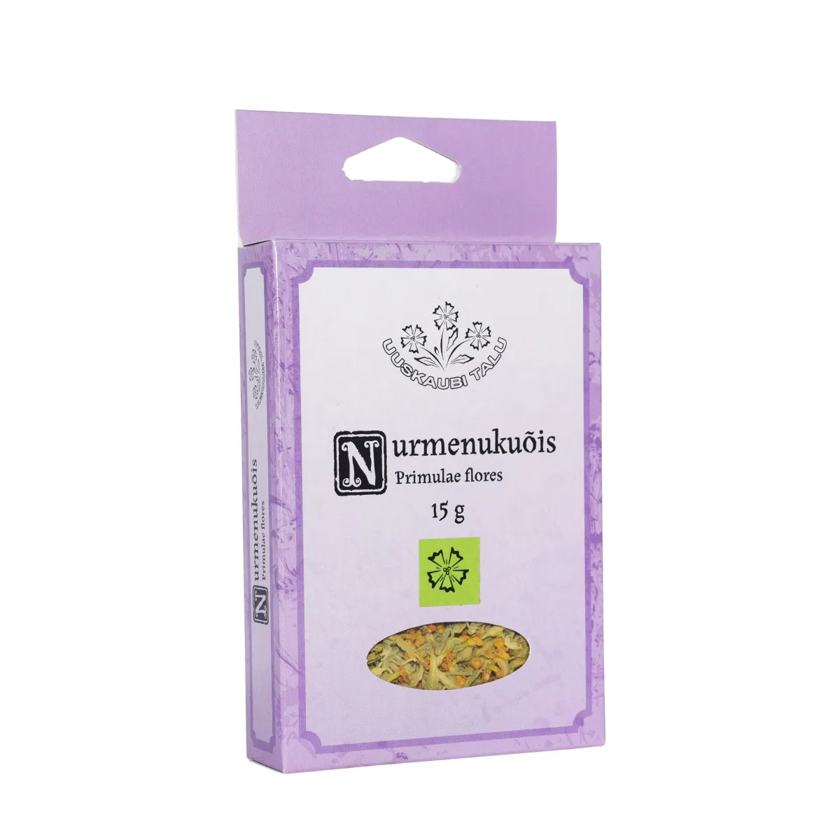 NURMENUKUÕIED (PRIMULAE FLORES) 15G (KARP) - Tootepilt