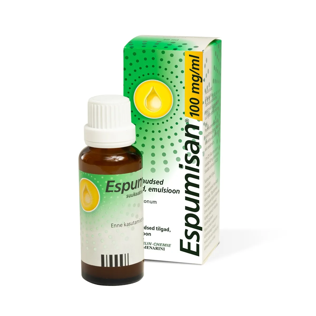 ESPUMISAN  SUUKAUDSED TILGAD EMULS 100MG/ML 30ML - Tootepilt 1
