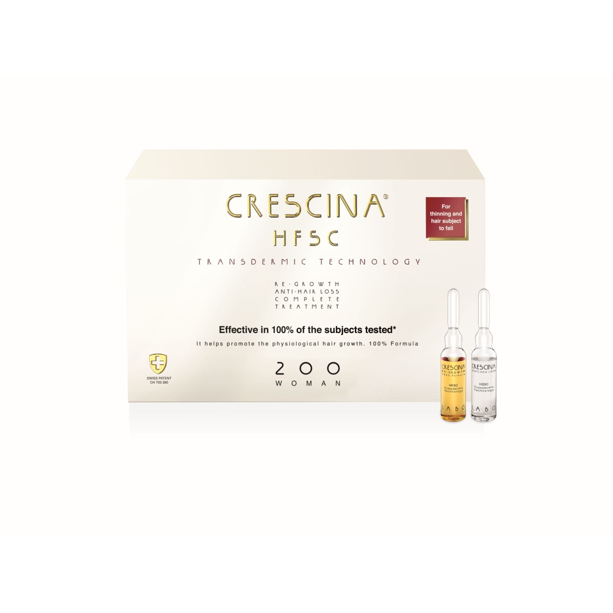 CRESCINA TRANSDERMIC 200 AMPULLID NAISTELE 3,5ML N10+10 - Tootepilt