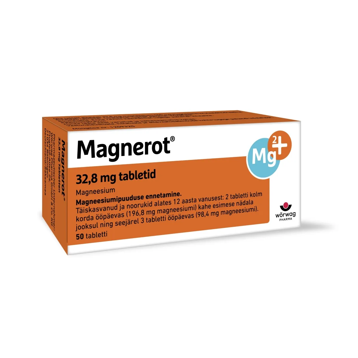 MAGNEROT TBL 32,8MG N50 - Tootepilt