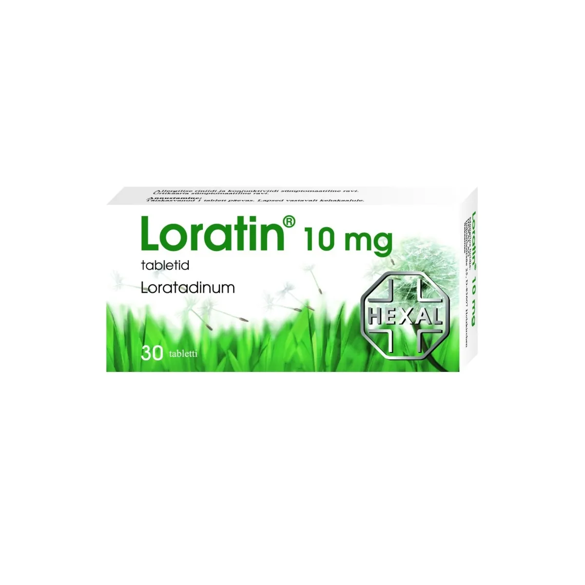 LORATIN TBL 10MG N30 - Tootepilt