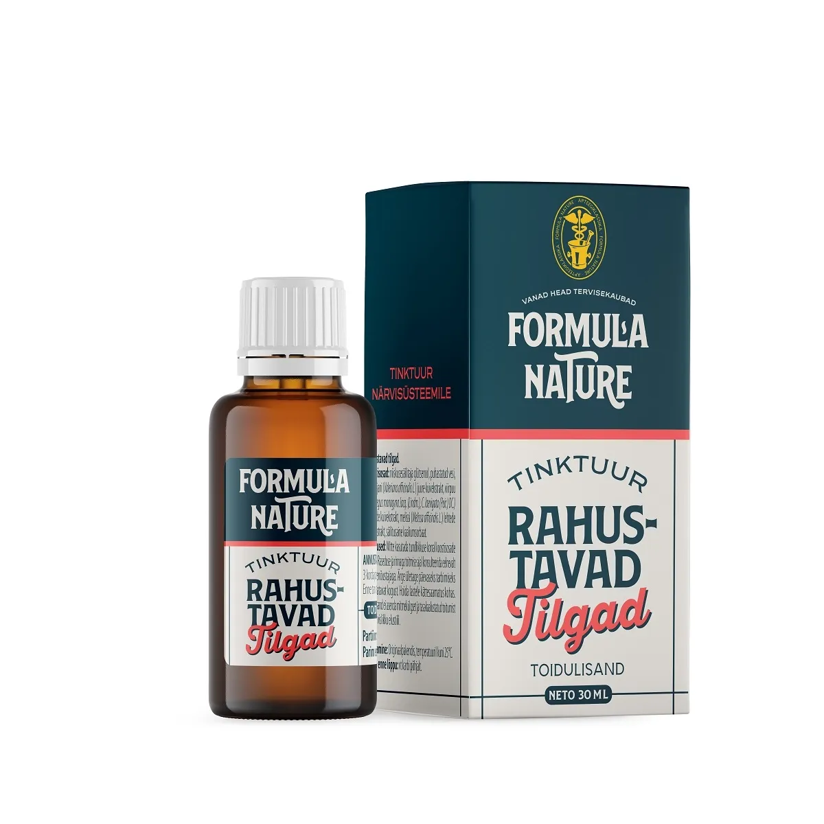 FORMULA NATURE RAHUSTAVAD TILGAD 30ML - Tootepilt