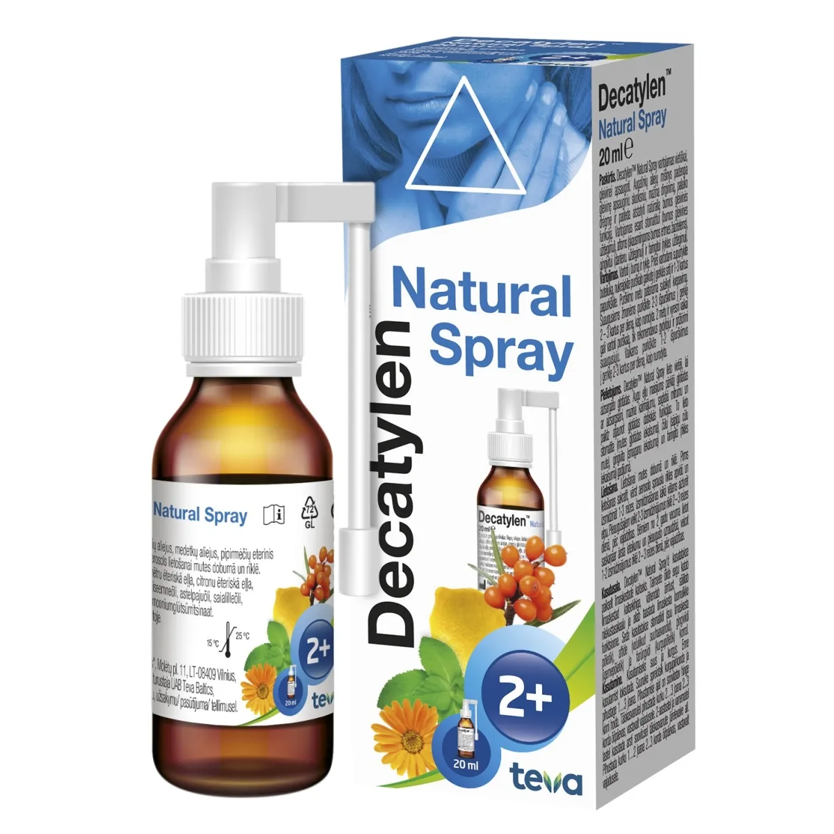 DECATYLEN NATURAL SPRAY 20ML - Tootepilt