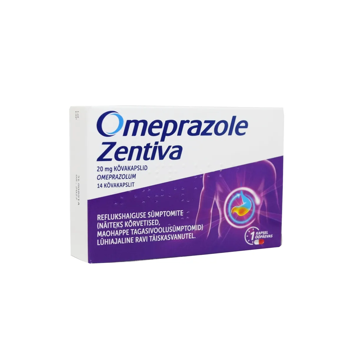 OMEPRAZOLE ZENTIVA CAPS 20MG N14 - Tootepilt