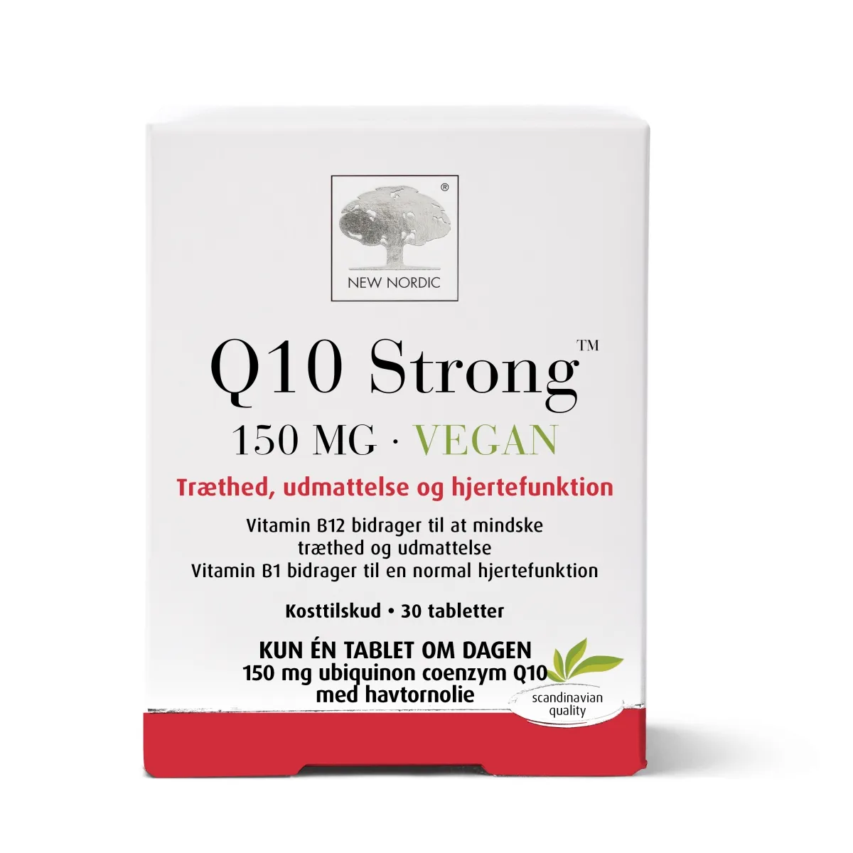 NEW NORDIC Q10 STRONG TBL 150MG N30 - Tootepilt