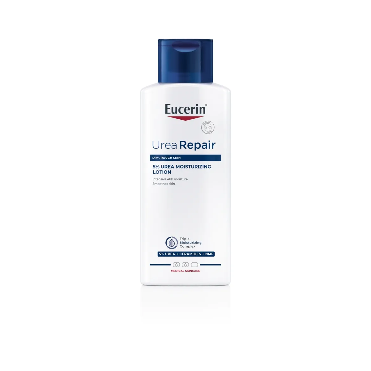 EUCERIN UREAREPAIR IHUPIIM KUIVALE NAHALE 5% UREA 250ML - Tootepilt