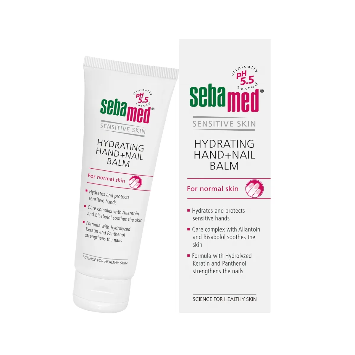 SEBAMED KÄTE- JA KÜÜNTEPALSAM 75ML - Tootepilt