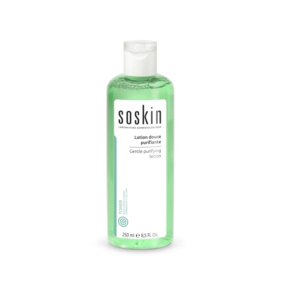 SOSKIN PARIS PUHASTUSLOSJOON RASUSELE JA KOMB.NAHALE 250ML - Tootepilt