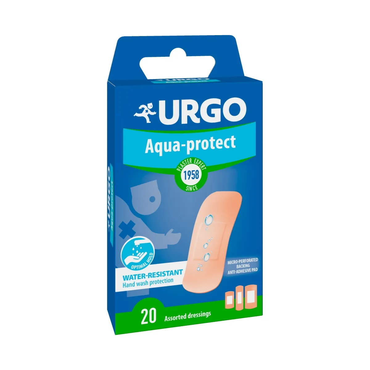 URGO PLAASTER AQUA-PROTECT N20 (3 SUURUST) - Tootepilt