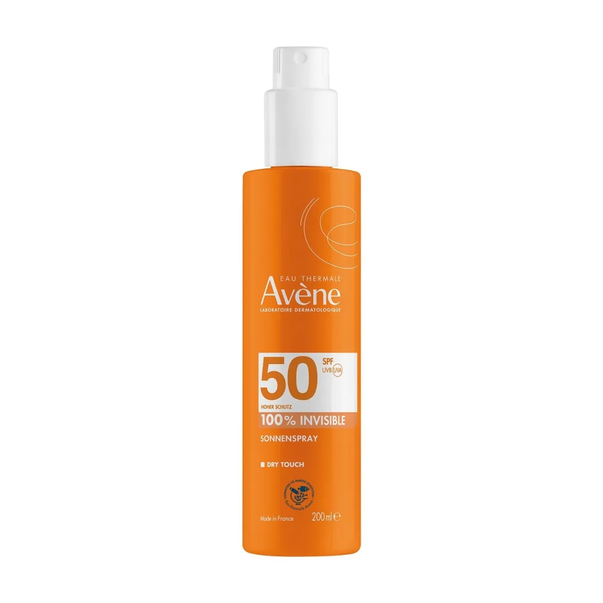 AVENE SUN PÄIKESEKAITSESPREI SPF50 200ML - Tootepilt