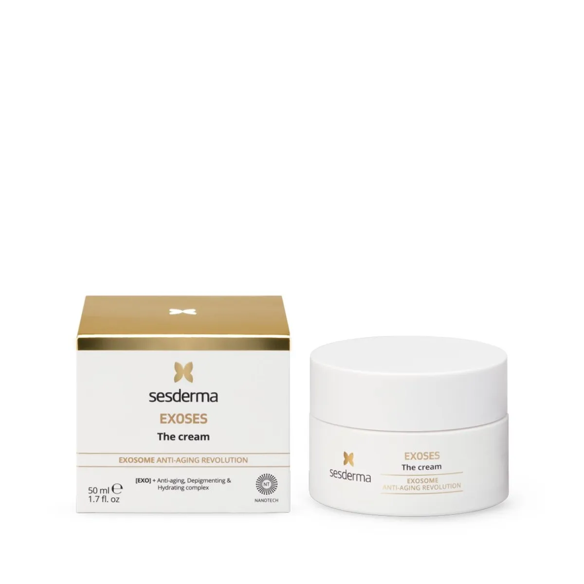 SESDERMA EXOSES NÄOKREEM VANANEMISVASTANE EKSOSOOMIDEGA 50ML - Tootepilt