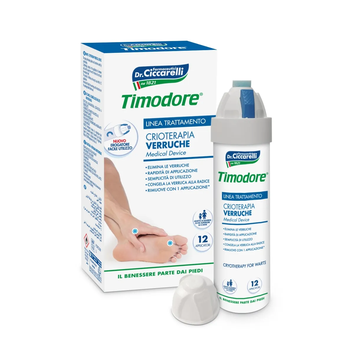 CICCARELLI SOOLATÜÜKA EEMALDAMISEKS KÜLMRAVI 75ML - Tootepilt