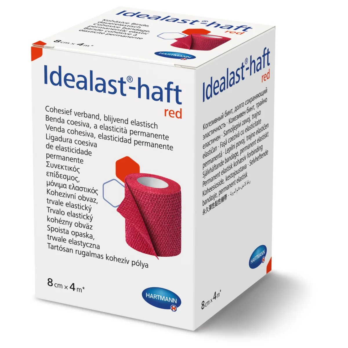 ELASTIKSIDE IDEALAST- HAFT RED (PUNANE) 8CMX4M - Tootepilt