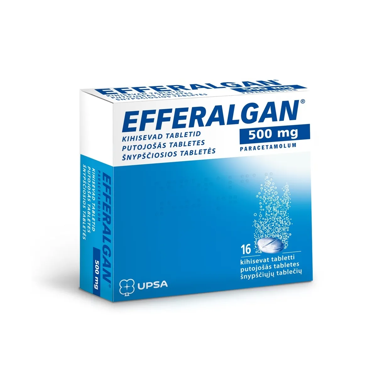 EFFERALGAN KIHISEV TBL 500MG N16 - Tootepilt