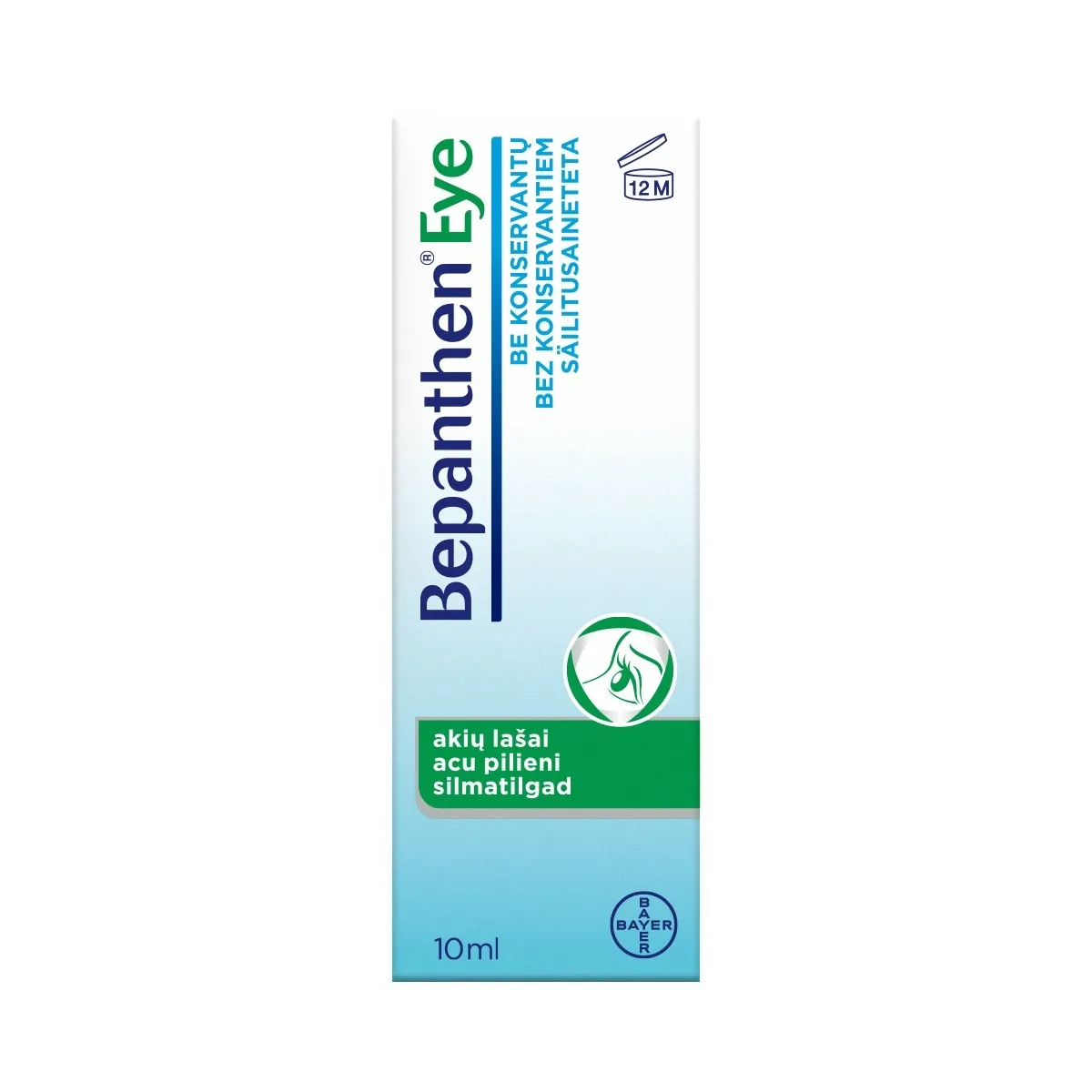 BEPANTHEN EYE SILMATILGAD 10ML - Tootepilt